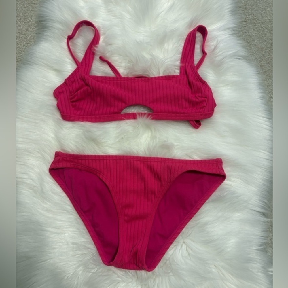 EUC Xhilaration Hot Pink Bikini Size S